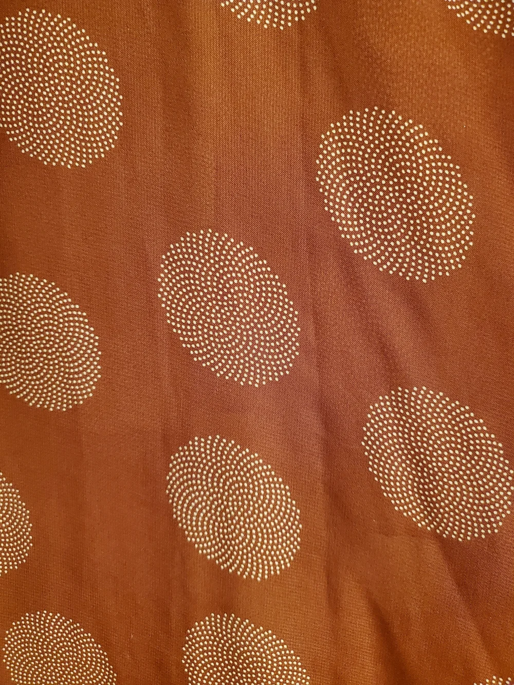 LuLaRoe Rust Polka Dot Lightweight Kimono